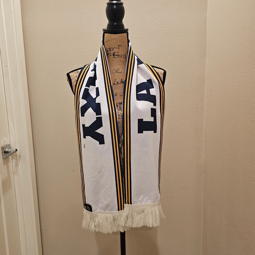 LA Galaxy Soccer Team Scarf